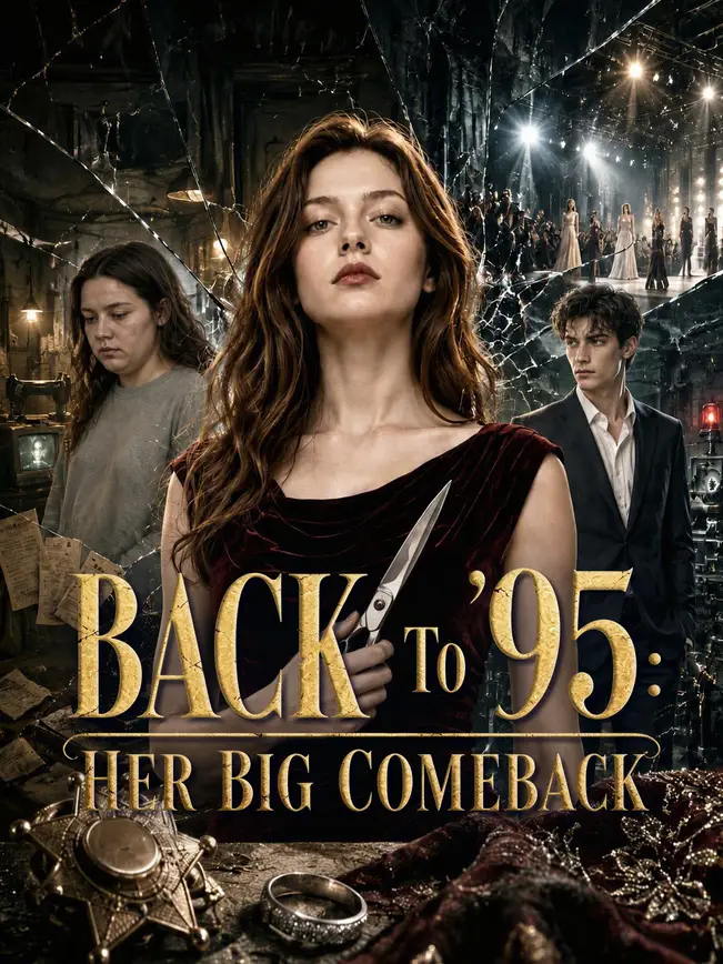 NetShort's official portrait artwork for Back to 95 — Her Big Comeback.