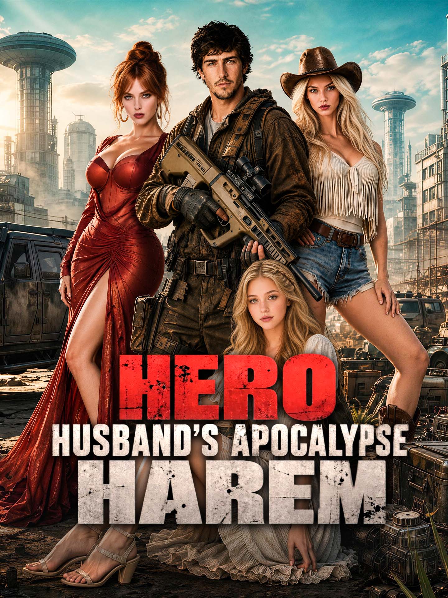 GoodShort's official portrait artwork for Hero Husband's Apocalypse Harem.
